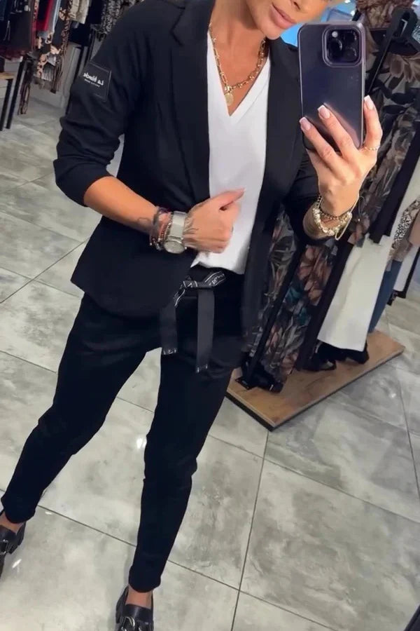 Ginebra - Traje de chaqueta y pantalón para mujer