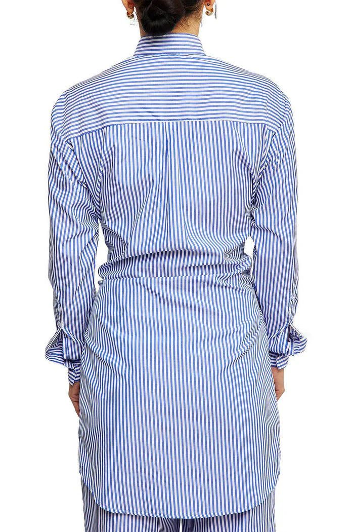 Roma - Conjunto de falda y blusa a rayas