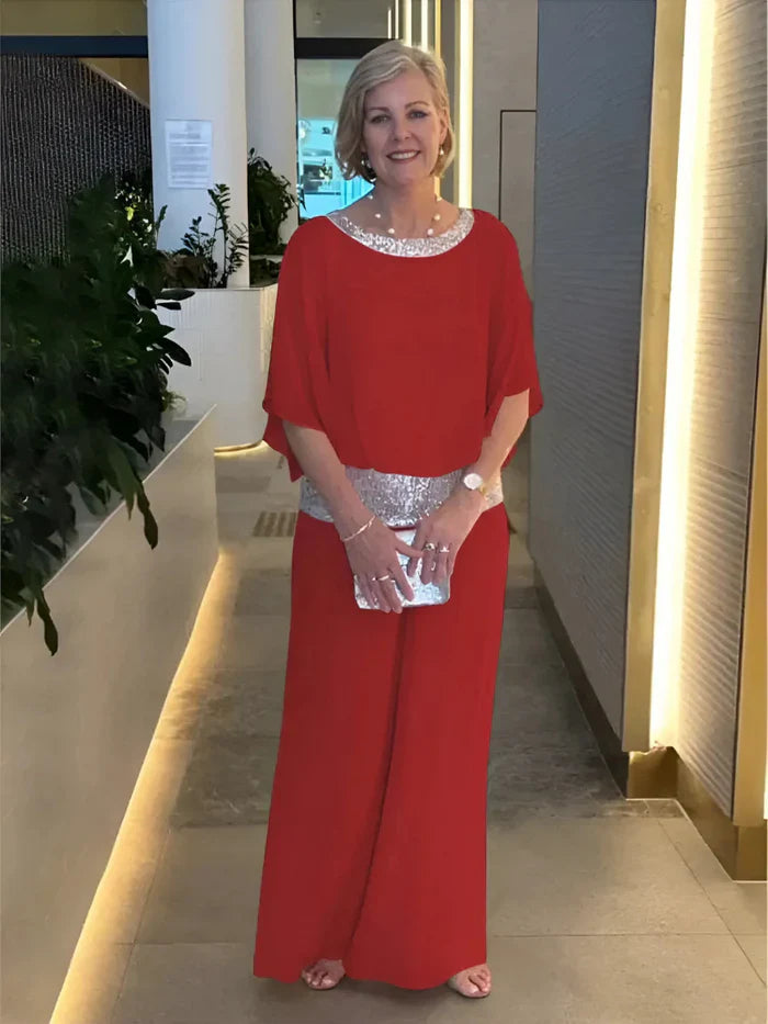 Leonor™ | Conjunto de dos piezas con lentejuelas