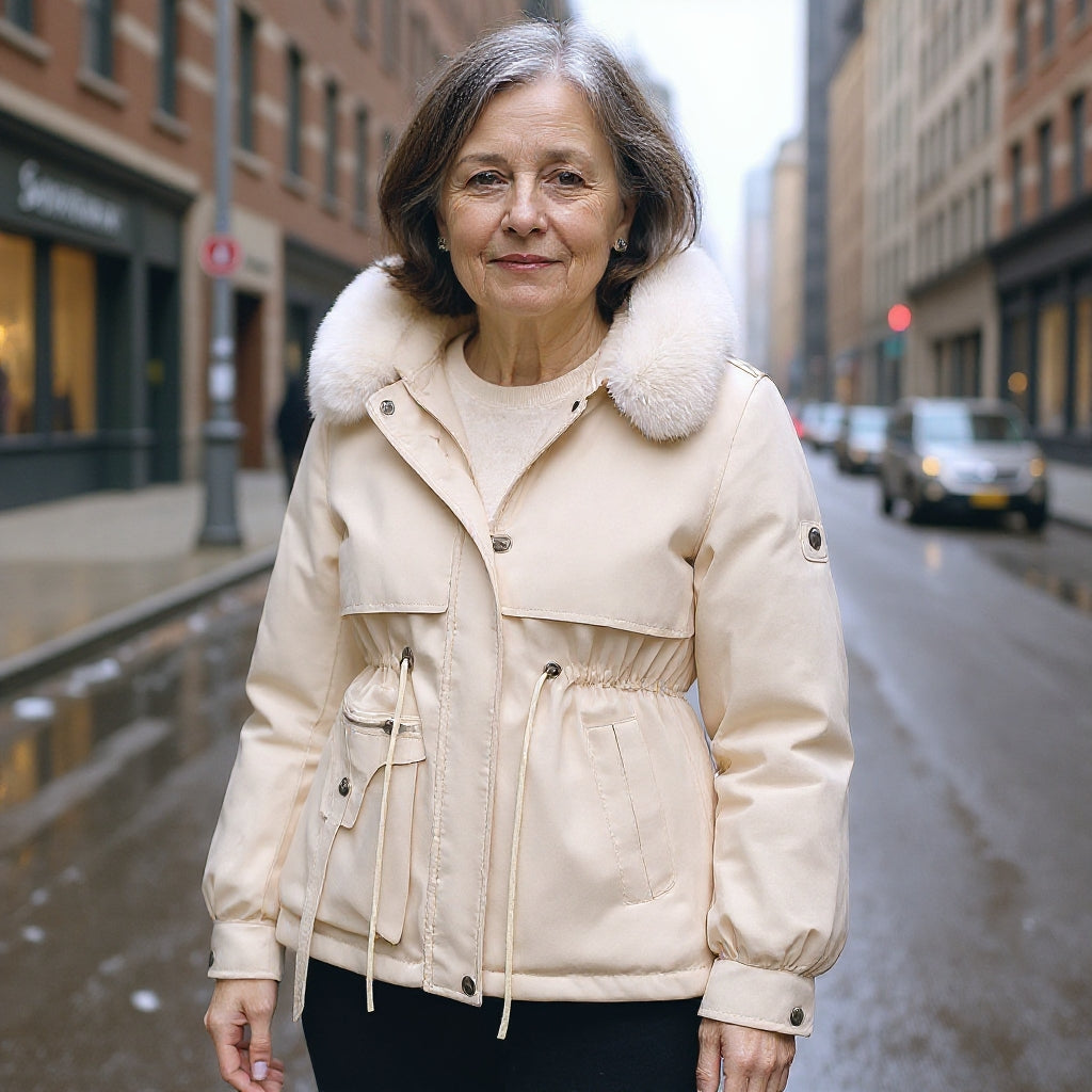 Mika | Parka Térmica de Lujo con Capucha