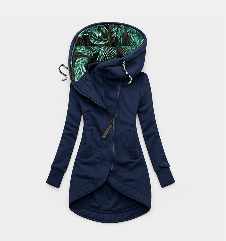 Nua | Abrigo Impermeable con Capucha