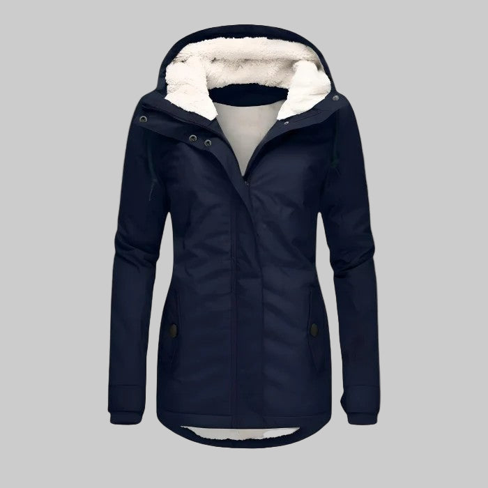 Lourdes | Chaqueta de invierno impermeable con capucha