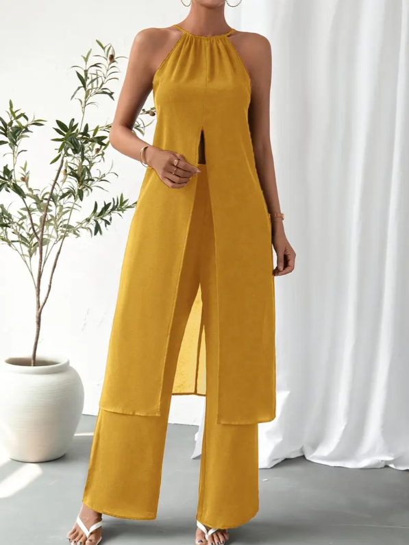 Elisabeth™ – Elegante conjunto de dos piezas sin mangas