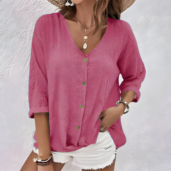 Eva™ | Camiseta de verano con cuello en V